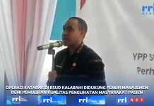 RSUD Kalabahi Dukung Operasi Katarak Kemensos RI