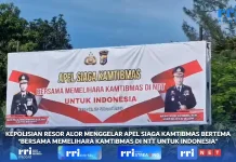 Polres Alor Gelar Apel Siaga Kamtibmas Menjelang Puasa