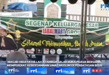 Umat Muslim di Belu Berbuka Puasa Bersama