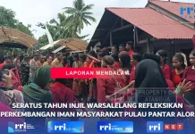 Seratus Tahun Injil Warsalelang Refleksikan Perkembangan Iman Masyarakat Alor