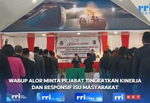 Wabup Alor Tegaskan Pelantikan Pejabat Berdasarkan Kompetensi dan Integritas