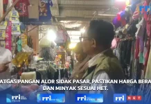 Bulog Kalabahi Pastikan Harga Beras SPHP dan Minyak Kita Sesuai HET