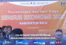 Sebanyak 235 Petugas Sensus di Belu akan Melakukan Sensus Ekonomi 2026
