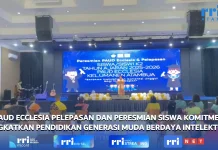 PAUD Ecclesia Gelar Pelepasan dan Peresmian, Komitmen Tingkatkan Mutu Pendidikan