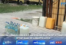 Pangkalan Minyak Tanah Juventus di Atambua Menjual Per liter 4 Ribu Sesuai HET