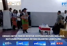 Ormas Beta Timor Bentuk Kepengurusan Malaka, Ratusan Pengurus Resmi Dilantik Lang