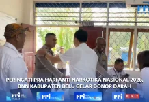 BNNK Belu Tebar Kepedulian, Donor Darah Jadi Aksi Nyata Pra-HANI 2026