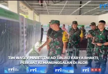 Tim Wasev Mabes TNI Angkatan Darat Tinjau Program Karya Bhakti Skala Besar di Alor