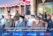 Pemkab Alor Apresiasi Pengabdian Polri, Perkuat Sinergi Daerah Aman Kondusif