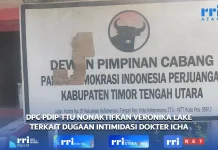 DPC PDIP TTU Nonaktifkan Veronika Lake Terkait Dugaan Intimidasi Dokter Icha
