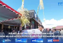 Bantuan Sosial Bhayangkara Polres Alor Hadirkan Kepedulian untuk Warga Mutiara