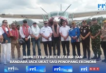 Bupati Falent Menyatakan Bandara Jack Ukat Sasi dan Kefa Air Jadi Pintu Investasi
