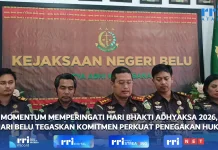 Hari Bhakti Adhyaksa 2026, Kejari Belu Tegaskan Komitmen Perkuat Penegakan Hukum