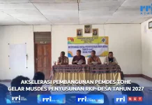 Akselerasi Pembangunan Pemdes Tohe Gelar Musdes Penyusunan RKP-Desa Tahun 2027
