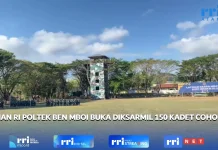150 Kadet Unhan Fakultas Vokasi Logistik Cohort-6 Mengikuti Diksarmil
