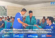 Efisiensi Anggaran Berdampak Pengurangan Alokasi Dana Desa Persiapan di Belu
