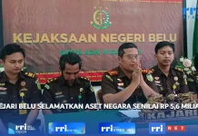Kejari Belu Selamatkan Aset Negara Senilai Lima Miliar Enam Ratus Juta Rupiah