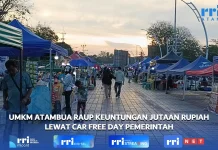 UMKM Atambua Raup Keuntungan Jutaan Rupiah lewat Car Free Day Pemerintah