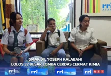 Guru Optimistis Tim SMAK St. Yoseph Raih Prestasi Nasional Bidang Kimia