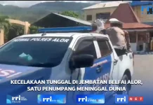 Kecelakaan Tunggal di Jembatan Belfai, Penumpang Meninggal Dunia