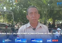 Sebanyak 30 Orang Anggota Paskibra Belu Jalani Latihan jelang Upacara HUT RI