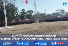Bupati TTU Inginkan Kemerdekaan Harus Hadir dalam Pelayanan Publik