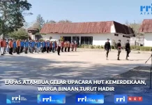Lapas Kelas 2 B Atambua Melaksanakan Upacara Bendera Peringatan HUT Kemerdekaan