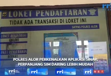 Polres Alor Perkenalkan Aplikasi Sinar, Perpanjang Sim Daring Lebih Mudah