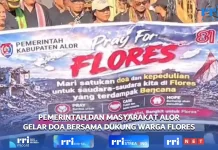 Masyarakat Alor Gelar Doa Bersama, Dukung Pemulihan Warga Flores Terdampak