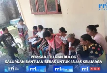 Pemkab TTU-Bulog Launching Beras Rawan Pangan Sebanyak 1.180.059 Kg Bagi 43.445 KK