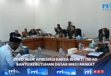 Kunjungan Seskoad, DPRD Alor Apresiasi Karya Bhakti TNI AD