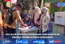 Ketua KPU Alor Apresiasi Pemilihan OSIM MAN Alor sebagai Pembelajaran Demokrasi