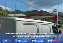 Pengurangan Kuota BBM di Kabupaten Belu Picu Antrian Kendaraan di SPBU