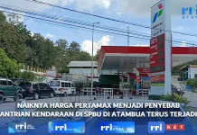 Kenaikan Harga Pertamax Picu Antrian Kendaraan di SPBU Atambua Terus Terjadi