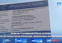 Pemkab TTU Membangun Pasar Modern tanpa Menyingkirkan Pedagang Tradisional
