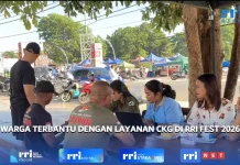 Warga Terbantu dengan Layanan CKG di RRI Fest 2026