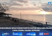 Jumlah Kunjungan Wisatawan ke Pantai Aufuik Belu dalam Sepekan Capai 1.000 Orang