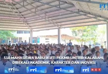 PKKMB UNTRIB Kalabahi Bekali 518 Mahasiswa Baru untuk Berinovasi
