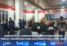 DPRD Alor Bahas Perubahan APBD dan Rancangan Perda