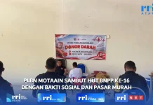 Sambut HUT BNPP ke-16, PLBN Motaain Gelar Ragam Bakti, Aksi Sosial serta Pasar Murah