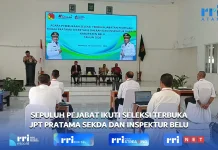 10 Orang Pejabat Ikuti Seleksi Terbuka JPT Pratama Sekda dan Inspektur Belu