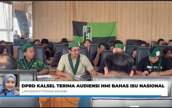DPRD Kalsel Terima dan Sepakati Delapan Tuntutan BADKO HMI
