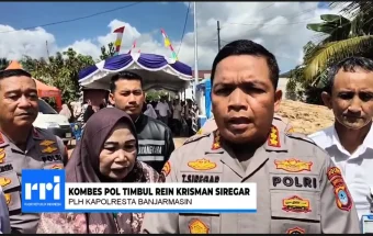 Polresta Banjarmasin Hadirkan Rumah Layak Huni dan Akses Air Bersih untuk Warga
