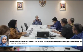 Komisi IV DPRD Kalsel Bahas Strategi Tekan Pengangguran dengan Kemenaker