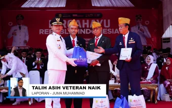 HUT ke-81 RI, Tali Asih Veteran Banjarmasin Naik