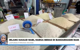 Jelang Maulid, Harga Beras Banjar Mulai Merangkak Naik
