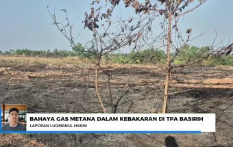 Kebakaran TPA Basirih, Gas Metana Jadi Ancaman