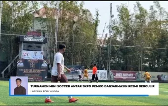 Mini Soccer Wali Kota Cup Pererat Silaturahmi Antar-SKPD Banjarmasin