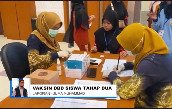 Uji Coba Vaksin DBD di Banjarmasin Sasar 7.500 Siswa