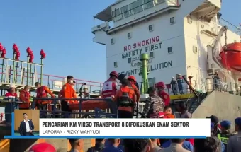 Basarnas Fokuskan Pencarian Korban KM Virgo di Enam Sektor